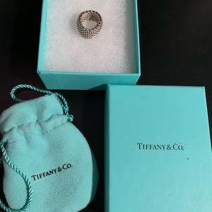 Tiffany & Co. Mesh Ring size 5